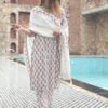 Negchar Chooti Buti Handblock Print Straight Kurta set Of three