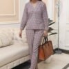 Negchar- Dark Grey HBB Print co.ord Set of 2