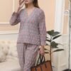 Negchar- Dark Grey HBB Print co.ord Set of 2